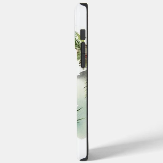 Wirefox Terrier Kerstkrans Feestelijke Pup Case-Mate iPhone Case (Achterkant / Links)