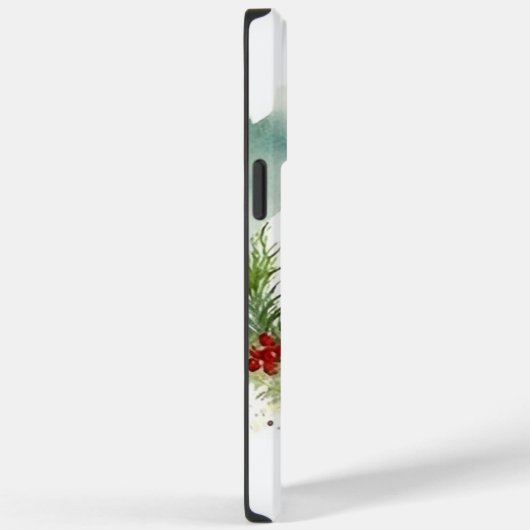 Wirefox Terrier Kerstkrans Feestelijke Pup Case-Mate iPhone Case (Achterkant / Rechts)