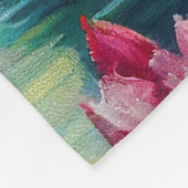 Wirefox Terrier op een peddel: Een Schilderachtig Fleece Deken (Hoek)