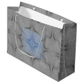 Wireframe patroon 08.B LGrey BG Groot Cadeauzakje (Voorkant Gekanteld)