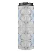 Wireframe patroon 08.B White BG Thermosbeker (Achterkant)