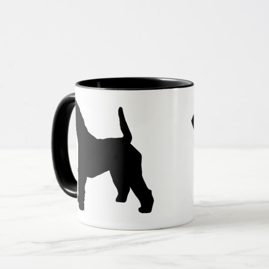 Wirehaed Fox Terrier Gear Mok (Voorkant links)