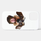 Wirehaered Dachshund Case-Mate iPhone Case (Achterkant (horizontaal))
