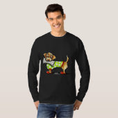 Wirehaered Dachshund Country Apple T-shirt (Voorkant volledig)