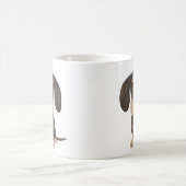 Wirehaered Dachshund | Cute Cartoon Dog Teckel Koffiemok (Center)