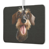 Wirehaered Dachshund Luchtverfrisser (Links)
