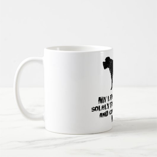 Wirehaered Pointing Griffon Koffiemok (Links)