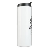 Wirehaered Pointing Griffon Thermosbeker (Gedraaid links)