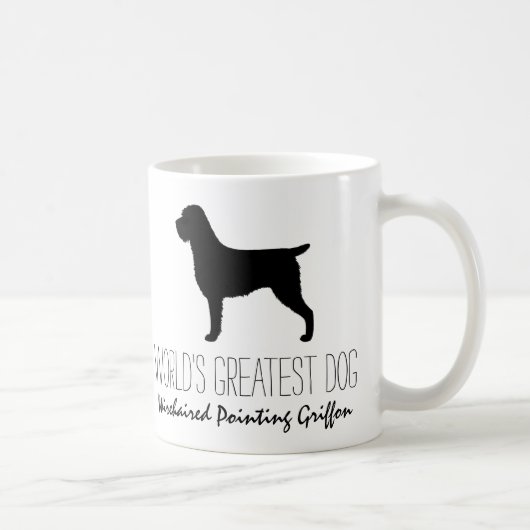 Wirehaered Pointing Griffon World's grootste hond Koffiemok (Rechts)