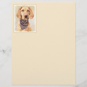Wirehaered Vizsla-schildering - Cute Original Dog 