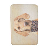 Wirehaered Vizsla-schildering - Cute Original Dog  Badmat (Voorkant Verticaal)