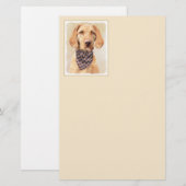 Wirehaered Vizsla-schildering - Cute Original Dog Briefpapier (Voorkant / Achterkant)