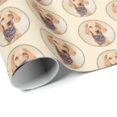 Wirehaered Vizsla-schildering - Cute Original Dog  Cadeaupapier (Rol Hoek)