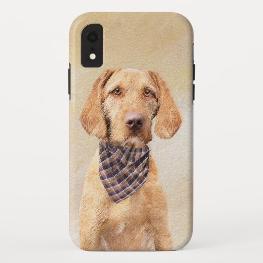 Wirehaered Vizsla-schildering - Cute Original Dog  Case-Mate iPhone Case (Achterkant)