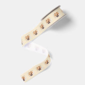 Wirehaered Vizsla-schildering - Cute Original Dog Grosgrain Lint (Achterkant)