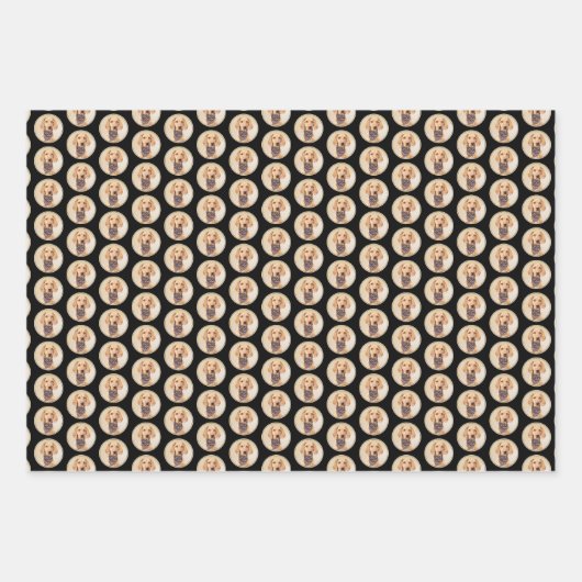 Wirehaered Vizsla-schildering - Cute Original Dog  Inpakpapier Vel (Voorkant 3)