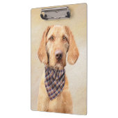 Wirehaered Vizsla-schildering - Cute Original Dog Klembord (Links)