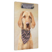 Wirehaered Vizsla-schildering - Cute Original Dog Klembord (Rechts)