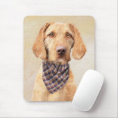 Wirehaered Vizsla-schildering - Cute Original Dog Muismat (Met muis)