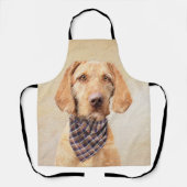 Wirehaered Vizsla-schildering - Cute Original Dog  Schort (Voorkant)