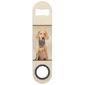 Wirehaered Vizsla-schildering - Cute Original Dog  Speed Flessenopener (Achterkant)
