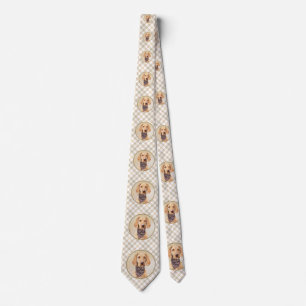 Wirehaered Vizsla-schildering - Cute Original Dog  Stropdas