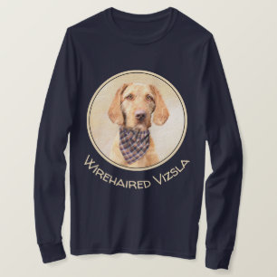 Wirehaered Vizsla-schildering - Cute Original Dog  T-shirt