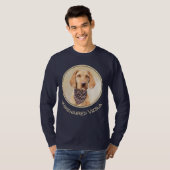 Wirehaered Vizsla-schildering - Cute Original Dog  T-shirt (Voorkant volledig)
