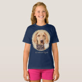 Wirehaered Vizsla-schildering - Cute Original Dog  T-shirt (Voorkant volledig)