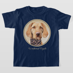 Wirehaered Vizsla-schildering - Cute Original Dog  T-shirt