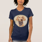 Wirehaered Vizsla-schildering - Cute Original Dog  T-shirt (Voorkant)