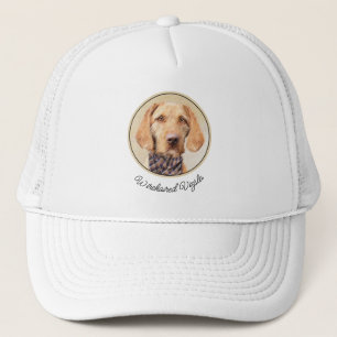 Wirehaered Vizsla-schildering - Cute Original Dog  Trucker Pet