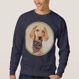 Wirehaered Vizsla-schildering - Cute Original Dog Trui