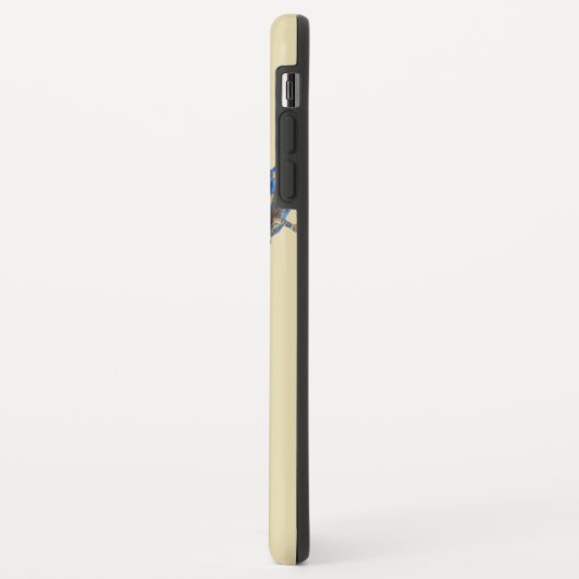 Wirehair Dachshund Plays Banjo Case-Mate iPhone Case (Achterkant/links)