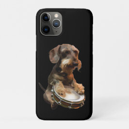 Wirehair Dachshund-speldrums Case-Mate iPhone Case