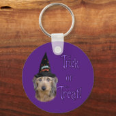 Wirehair Dachshund Trick Sleutelhanger (Voorkant)