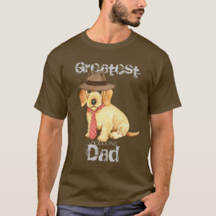 Wirehaire Dachshund Dad T-shirt