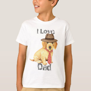 Wirehaire Dachshund Dad T-shirt