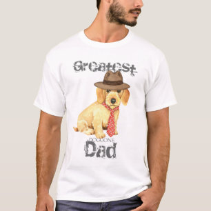 Wirehaire Dachshund Dad T-shirt