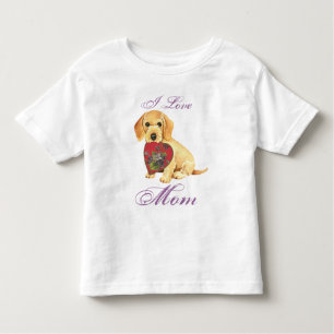 Wirehaire Dachshund Heart mama Kinder Shirts