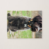 Wirehaire gericht op Griffon puppy Legpuzzel (Horizontaal)