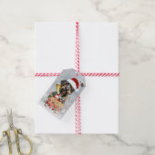 Wirehaire Pointer, Dog Kerstmis Cadeaulabel (Met Touw)