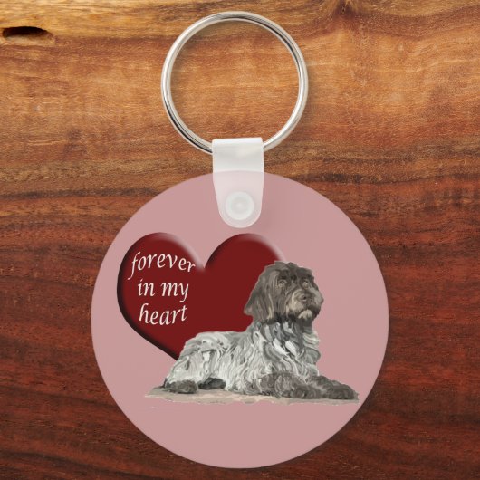 Wirehaire Pointer Sleutelhanger (Voorkant)