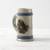 Wirehaire Pointing Griffon, Woodcock-jacht Bierpul (Voorkant links)