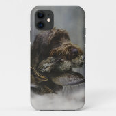 Wirehaire Pointing Griffon, Woodcock-jacht Case-Mate iPhone Case (Achterkant)