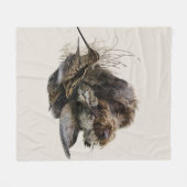 Wirehaire Pointing Griffon, Woodcock-jacht Fleece Deken (Voorkant (Horizontaal))