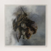 Wirehaire Pointing Griffon, Woodcock-jacht Legpuzzel (Horizontaal)