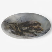 Wirehaire Pointing Griffon, Woodcock-jacht Papieren Bordje (Gekanteld)