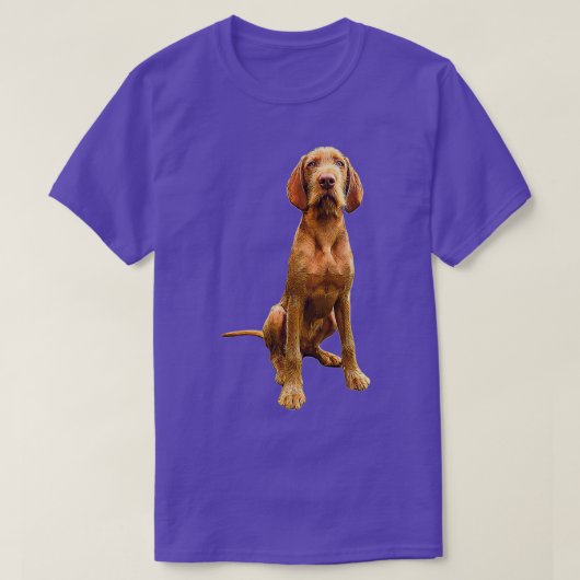 Wirehaire Vizsla Stunning Dog T-shirt (Design voorkant)