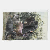 Wirehaired aanwijzer, buiten jacht theedoek (Horizontaal)